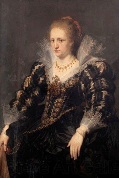 Peter Paul Rubens Portrait of Jacqueline de Caestre.